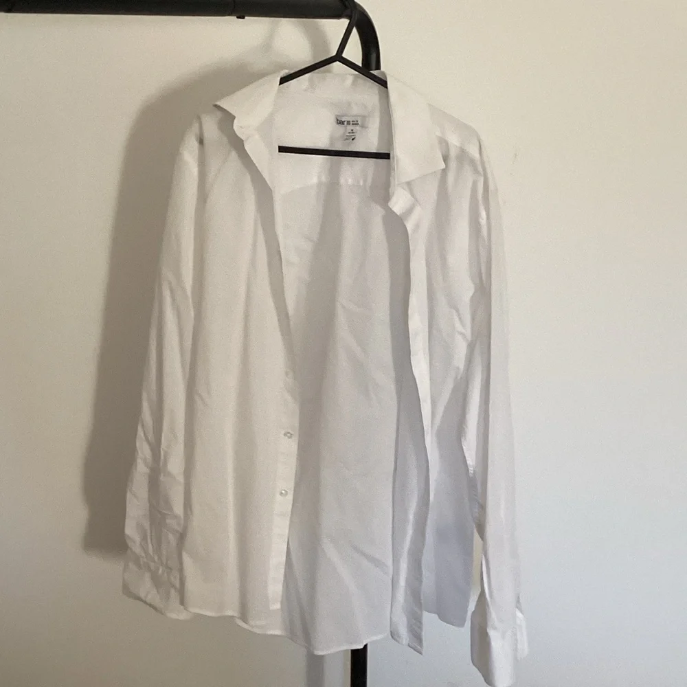 Bar III Crisp White Dress Shirt - Picture 2 of 5